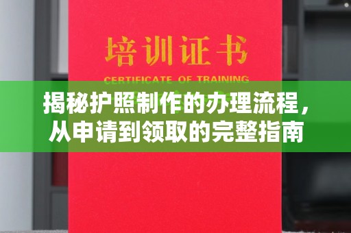 南充揭秘护照制作的办理流程，从申请到领取的完整指南