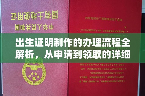 南充出生证明制作的办理流程全解析，从申请到领取的详细指南
